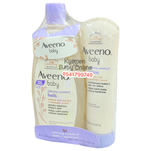 Load image into Gallery viewer, Aveeno Baby Calming Comfort Bath Set (Bath And Lotion) - Kyemen Baby Online
