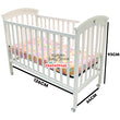 Load image into Gallery viewer, Baby Wooden Cot / Baby Bed / Baby Crib (Kindah 130/N06) - Kyemen Baby Online
