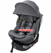 Load image into Gallery viewer, Baby Car Seat (Kidilo 360° Rotation KBH609) Grey
