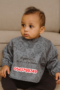 Baby Bib Apron ( Long Sleeves Type 2) Dr. Annie's - Kyemen Baby Online