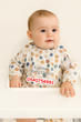 Load image into Gallery viewer, Baby Bib Apron ( Long Sleeves Type 2) Dr. Annie&#39;s - Kyemen Baby Online
