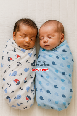 2 In 1 Coloured Cotsheet / Receiving Blanket (39in*59in) Child Of Mine - Kyemen Baby Online