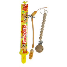 Load image into Gallery viewer, Baby Pacifier Clip Holder (Multicoloured)
