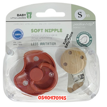 Load image into Gallery viewer, Baby Pacifier With Clip(Soft Nipple)
