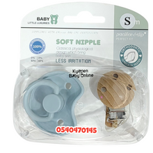 Load image into Gallery viewer, Baby Pacifier With Clip(Soft Nipple)
