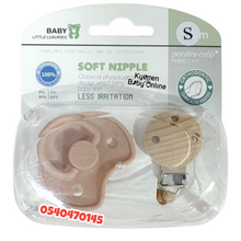Load image into Gallery viewer, Baby Pacifier With Clip(Soft Nipple)
