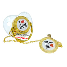 Load image into Gallery viewer, Baby Pacifier With Clips (Blings) - Kyemen Baby Online
