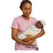 Load image into Gallery viewer, Baby Swaddle Wrap (Bebe Favour) 0-3m - Kyemen Baby Online
