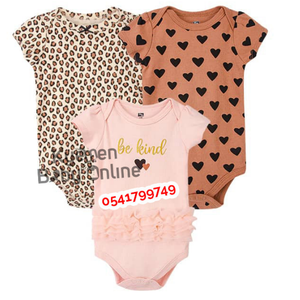 Baby Body Suit (Be Kind) 3pcs