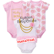 Load image into Gallery viewer, Baby Body Suit (Golden Chain) 3pcs
