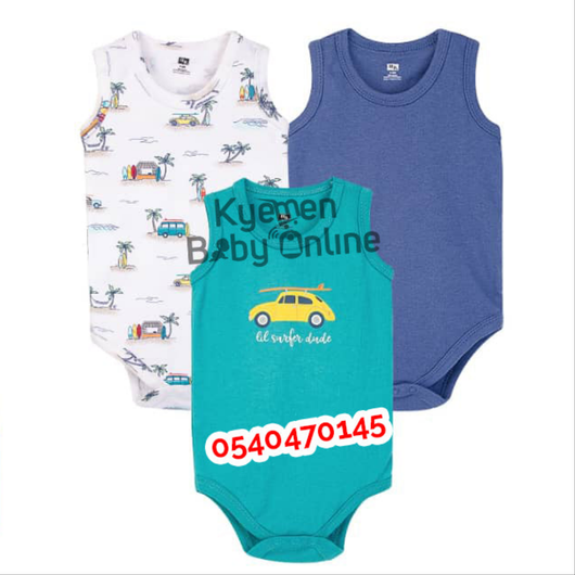 Baby body suit 3 pcs ( super dude).