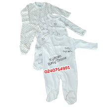 Load image into Gallery viewer, Baby Sleep Suit / Sleep Wear / Overall (Mamas And Papas 3pcs) 0-3m - Kyemen Baby Online
