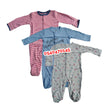 Load image into Gallery viewer, Baby Sleep Suit / Sleep Wear / Overall (Mamas And Papas 3Pcs)  3-6 Months.
