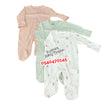 Load image into Gallery viewer, Baby Sleep Suit / Sleep Wear / Overall (Mamas And Papas 3pcs) 6-9 Months.
