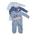 Load image into Gallery viewer, Baby Sleep Suit / Sleep Wear / Overall (Mamas And Papas 3pcs) 6-9 Months.
