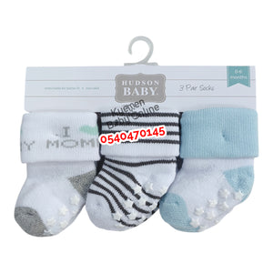 Baby Socks (3 Pairs) Hudson baby (0-6m)