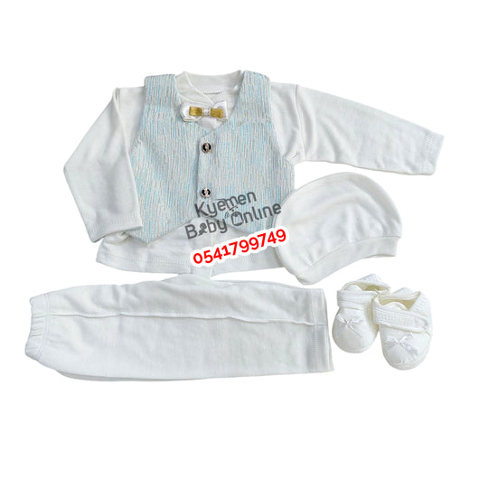 Baby Boy Christening Dress (0-5m) Tiasis - Kyemen Baby Online