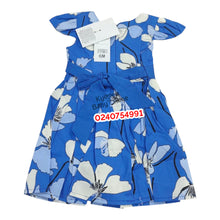 Load image into Gallery viewer, Baby Girl Dress Blue 2 (Tiaghrb) - Kyemen Baby Online
