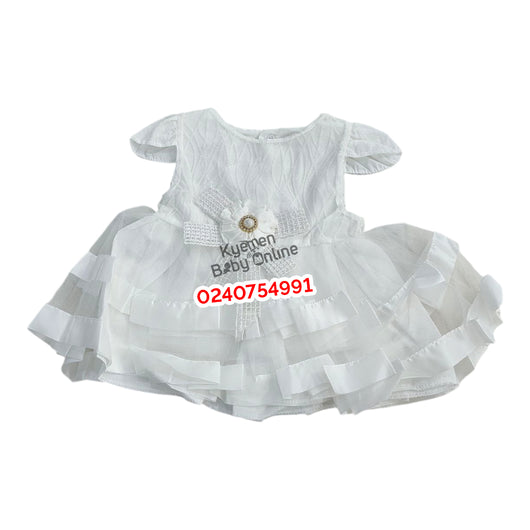 Baby Girl Dress (Pretty Swan) 1yr