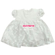 Load image into Gallery viewer, Baby Girl Dress With Headband (Minicix Collection) White
