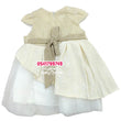 Load image into Gallery viewer, Baby Girl Dress With Pants (DK House) Gold
