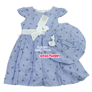 Baby Girl Dress Blue 1 (Tiaghrb)