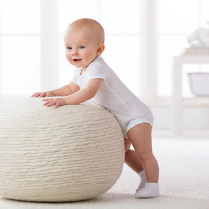 Baby body suit, White Sleeves (Gerber, 5pcs) - Kyemen Baby Online