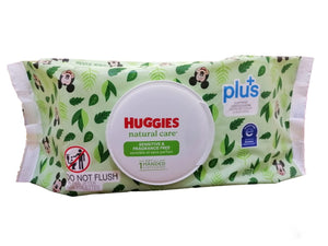 Baby Wipes (Huggies Natural Care Sensitive And Fragrance Free) - Kyemen Baby Online