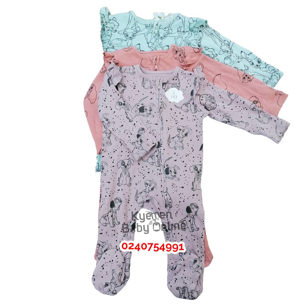 Baby clearance girl sleepsuit