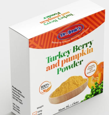 Dr Annie's Turkey Berry And Pumpkin Powder 100g - Kyemen Baby Online