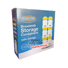 Load image into Gallery viewer, Breast Milk Storage Containers (Dr Annie) 6pcs - Kyemen Baby Online
