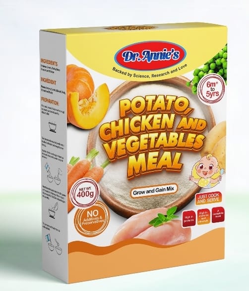 Dr.Annies Potato Chicken And Vegetables Meal - Kyemen Baby Online