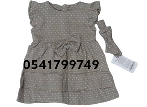 Baby Girl Dress With Bowtie (Bello Joy ) - Kyemen Baby Online