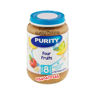 Purity Four Fruits (6pcs) 8m+ - Kyemen Baby Online