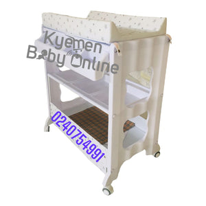 Baby Standing Bath Tub And Changer (BB070) - Kyemen Baby Online