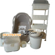Load image into Gallery viewer, Baby Bath Set (With Bottle Rack And Item Rack With Cover) - Kyemen Baby Online
