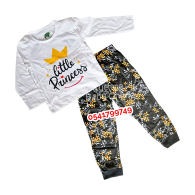 Baby Girl Dress/ Trousers  and Long sleeves, Booms (Little Sweet) - Kyemen Baby Online