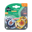 Load image into Gallery viewer, Tommee Tippee Fun Friends Orthodontic Pacifier (0-6m+) - Kyemen Baby Online
