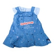 Load image into Gallery viewer, Baby Girl Pinafore Denim Dress (Tommy Hilfiger) - Kyemen Baby Online
