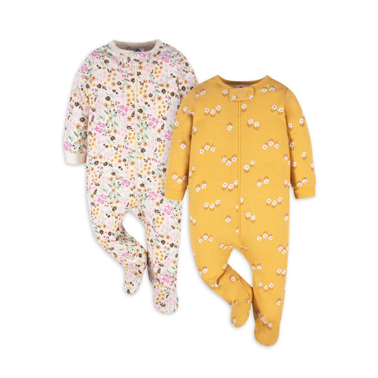 Baby Sleep Suit / Sleepwear / Overall (Gerber Zipper) 2pcs - Kyemen Baby Online