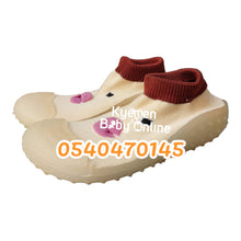 Load image into Gallery viewer, Baby Boy Silicone Sandals/ Shoe (Silicone Shoe) Cream - Kyemen Baby Online
