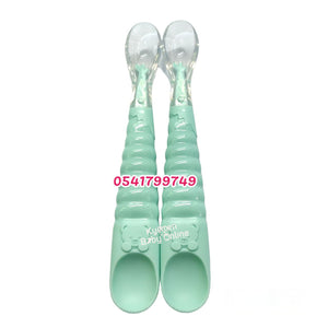 Baby Silicone Spoon With Case - Kyemen Baby Online