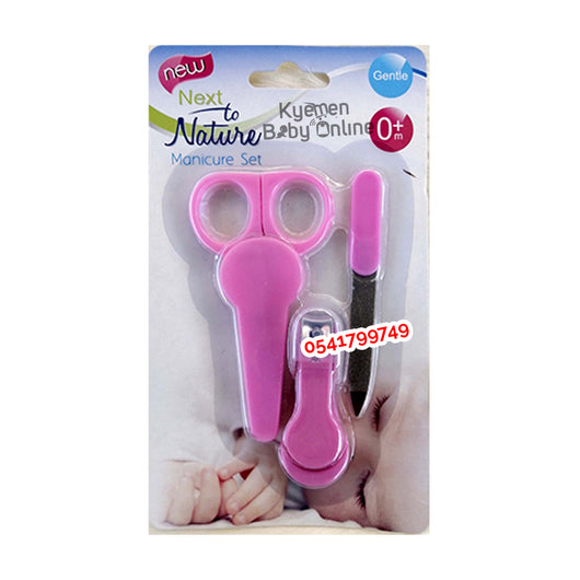 Nail Clipper (Next to Nature) - 3pcs ,Om+ - Kyemen Baby Online