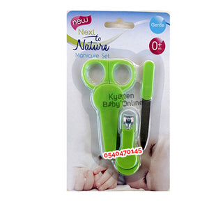 Nail Clipper (Next to Nature) - 3pcs ,Om+ - Kyemen Baby Online