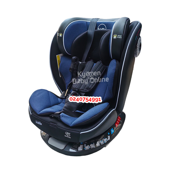 Baby Car Seat (Kidilo) BlueBlack - Kyemen Baby Online