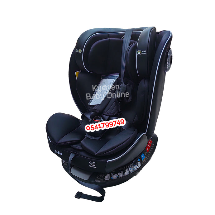 Baby Car Seat (Kidilo) Black - Kyemen Baby Online
