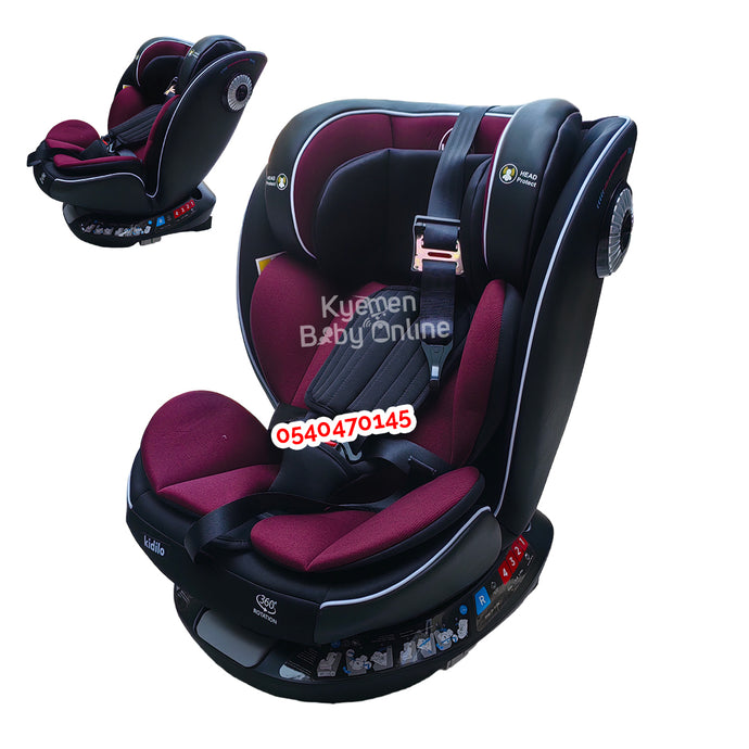 Baby Car Seat (Kidilo) Wine - Kyemen Baby Online