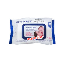 Load image into Gallery viewer, Baby Wipes (Baby Secret) - Kyemen Baby Online
