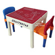 Load image into Gallery viewer, 3 In 1 Multi-Functional Learn Desk / Blocks Desk / Kids Table And Chair 18months+ [JM289156]
