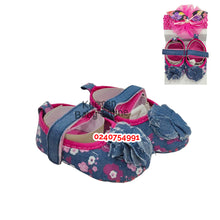 Load image into Gallery viewer, Baby Girl Shoe With Headband (Miyuebb) - Kyemen Baby Online
